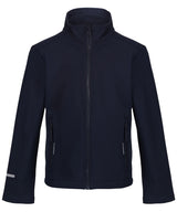 Kids Ablaze softshell jacket — Navy