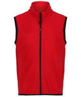 Kids microfleece bodywarmer — Classic Red/Black