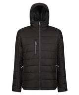 Navigate thermal hooded jacket — Black/Seal