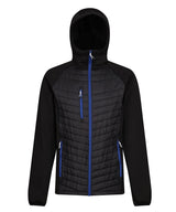 Navigate hybrid hooded jacket — Black/New Royal