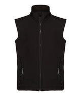 Junior Ablaze softshell bodywarmer — Black/Black