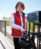 Junior Ablaze softshell bodywarmer — lifestyle
