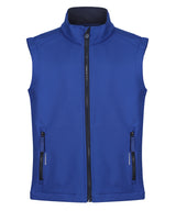 Junior Ablaze softshell bodywarmer — New Royal/Navy