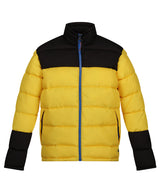 Vintage puffer jacket — Solar/Black