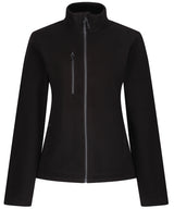 Women's Honestly made recycled full zip fleece — Black