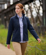 Women's Honestly made recycled full zip fleece — lifestyle