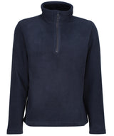 Honestly made recycled half zip fleece — Navy