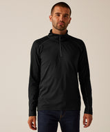 Core stretch half-zip mid-layer — lifestyle