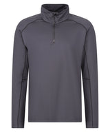 Core stretch half-zip mid-layer — Seal Grey