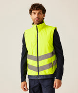 High-vis pro bodywarmer — lifestyle