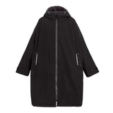 Junior Pro changing robe — Black/Slate Grey