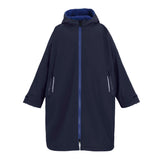 Junior Pro changing robe — Navy/New Royal