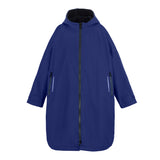 Junior Pro changing robe — New Royal/Navy