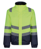 Pro hi-vis classic bomber jacket — Yellow/Navy