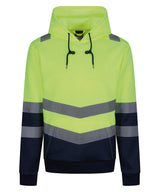 Pro hi-vis overhead hoodie — Yellow