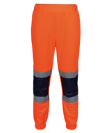Pro hi-vis joggers — Orange/Navy