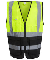 Pro hi-vis executive vest — Yellow/Black