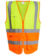 Pro hi-vis executive vest — Yellow/Orange