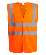 Pro hi-vis supervisor vest — Orange