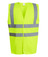 Pro hi-vis supervisor vest — Yellow