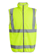 Pro hi-vis full-zip gilet — Yellow