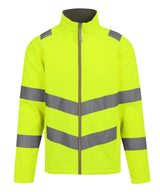 Hi-vis Pro contract Ablaze 2-layer softshell — Yellow