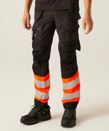 Hi-Vis X-Pro Stretch holster trousers (Class 1) — lifestyle