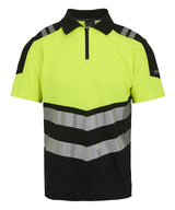 Hi-Vis X-Pro Polo (Class 1) — Black/Yellow