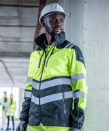 Hi-Vis X-Pro Waterproof shell jacket (Class 2) — lifestyle