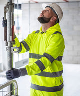 Hi-Vis Pro contract hoodie — lifestyle