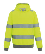 Hi-Vis Pro contract hoodie — Yellow