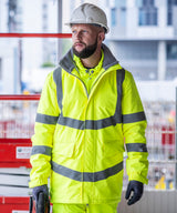 Hi-vis Pro contract Dover parka — lifestyle
