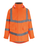 Hi-vis Pro contract Dover parka — Orange