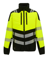 Hi-vis X-pro hybrid jacket (Class 2) — Black/Yellow