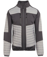 E-Volve unisex thermal hybrid jacket — Mineral Grey/Ash