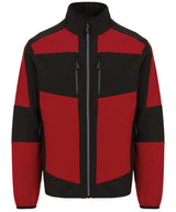 E-Volve unisex 2-layer softshell jacket — Classic Red/Black
