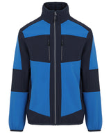 E-Volve unisex 2-layer softshell jacket — Strong Blue/Navy