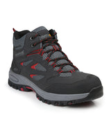Mudstone SBP safety hiker boot — Ash/Rio Red