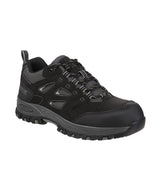 Mudstone S1P safety trainers — Black/Granite