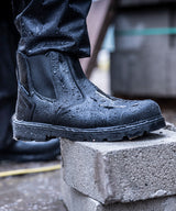 Waterproof S3 Dealer boots — lifestyle