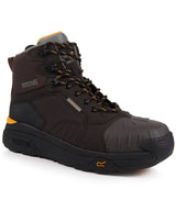 Exofort S3 X-over waterproof insulated safety hikers — Chestnut/Black