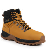 Grindstone S3 waterproof safety boots — Honey/Black