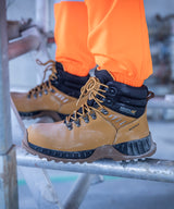 Grindstone S3 waterproof safety boots — lifestyle