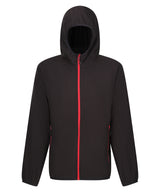Navigate full zip-fleece — Black/Classic Red