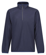 Navigate half-zip fleece — Navy/Seal Grey