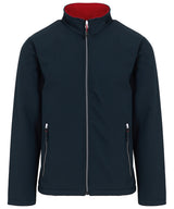 Ascender 2-layer softshell — Navy/Classic Red