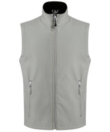 Ascender 2-layer softshell bodywarmer — Mineral Grey/Black