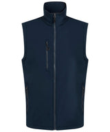 Navigate 2-layer softshell bodywarmer — Navy/Seal