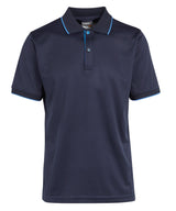 Navigate short sleeve polo — Navy/French Blue