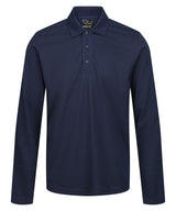 Pro 65/35 long sleeve polo — Navy